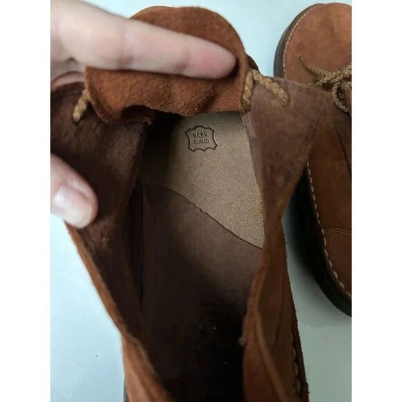 Earth Men’s Leather Ankle Boots Moccasin Size 44 - Picture 6 of 7